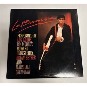 La Bamba Original Motion Picture Soundtrack Vinyl Record LP Los Lobos Bo Diddley